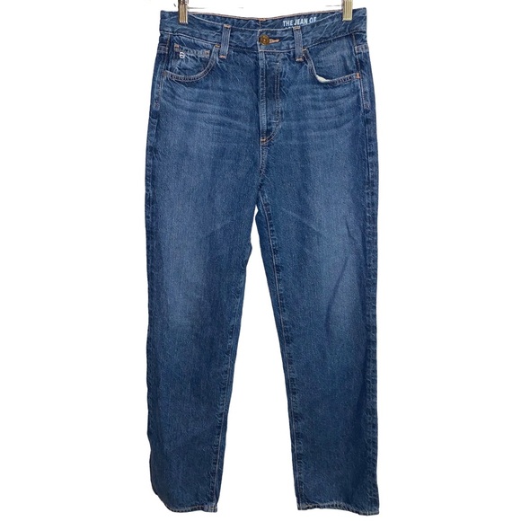 Ag Adriano Goldschmied Denim - AG Alexxis high-rise vintage straight jeans, the jean of tomorrow, hemp size 28